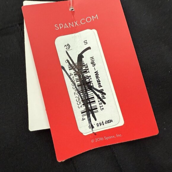 Spanx High Waisted Briefs Shapewear Black Smoothing NWT Size Small Slimming - Picture 5 of 7